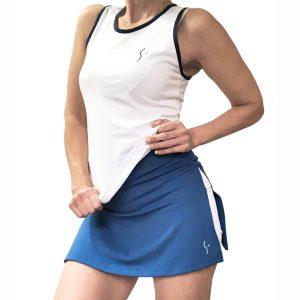 FALDA SHORT ANAKENA azul
