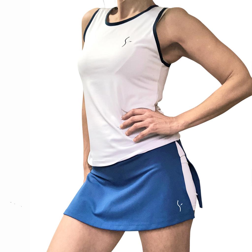 FALDA SHORT ANAKENA azul - Imagen 2