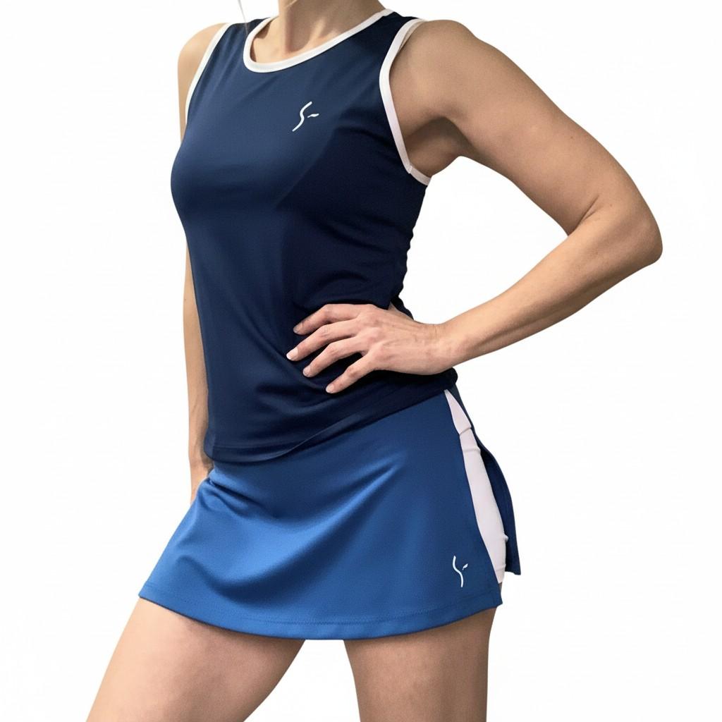 FALDA SHORT ANAKENA azul - Imagen 3