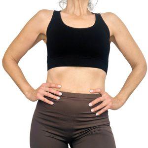 TOP DEPORTIVO MAIKA negro