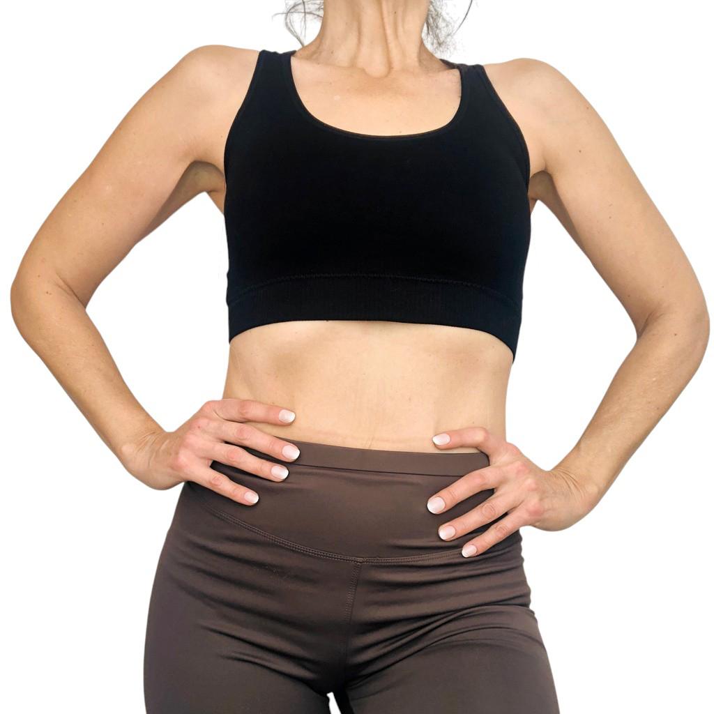 TOP DEPORTIVO MAIKA negro
