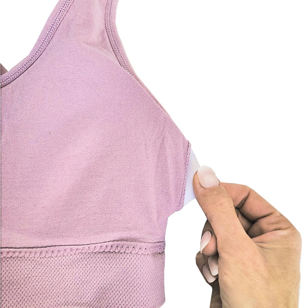 TOP DEPORTIVO MAIKA malva - Imagen 4