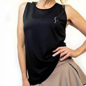 POLERA NALANI negro