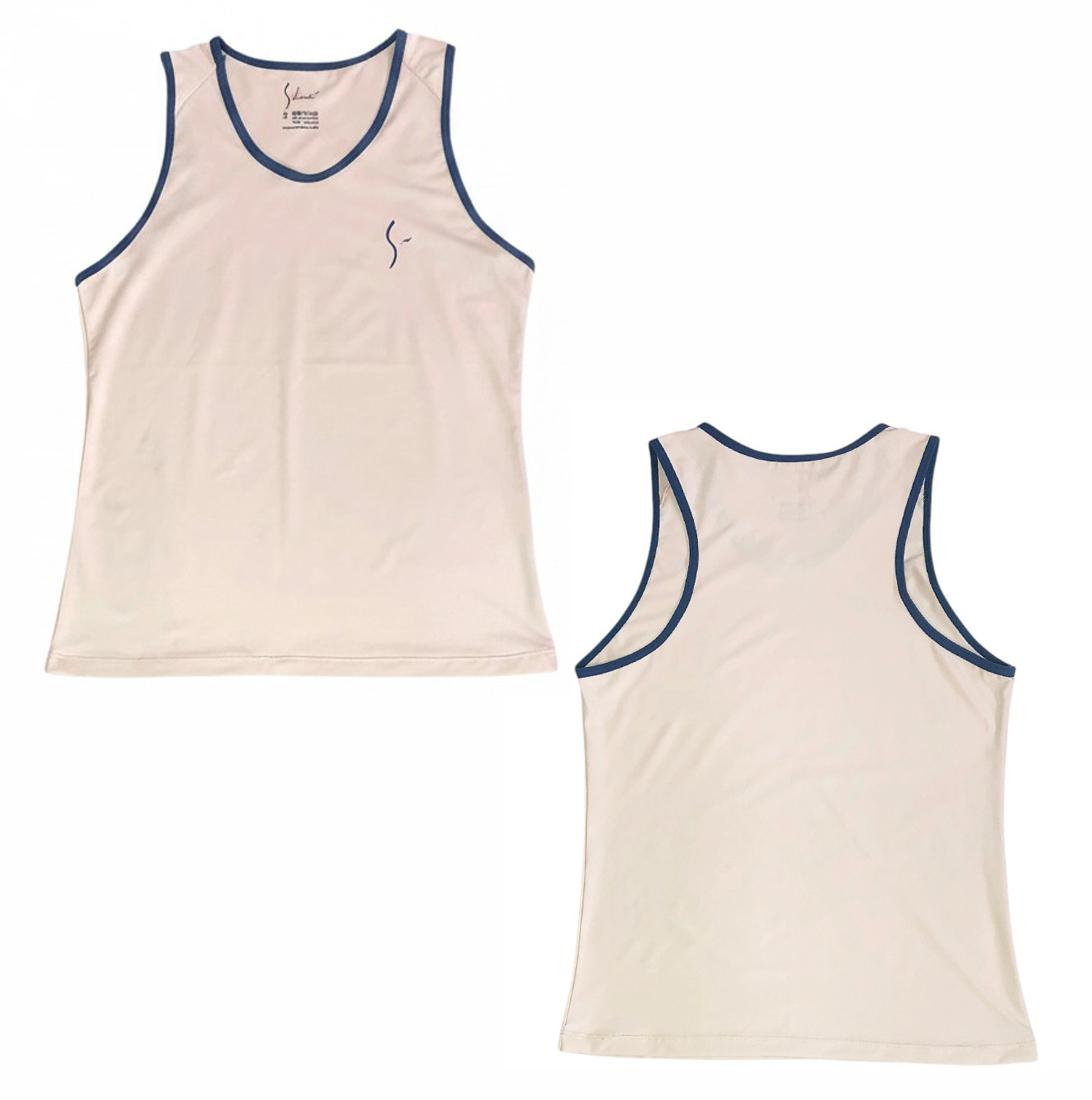 POLERA NALANI beige/azul - Imagen 2