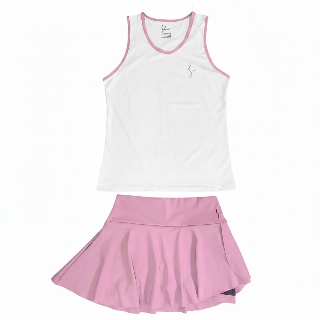 FALDA SHORT TIARE rosa - Imagen 5