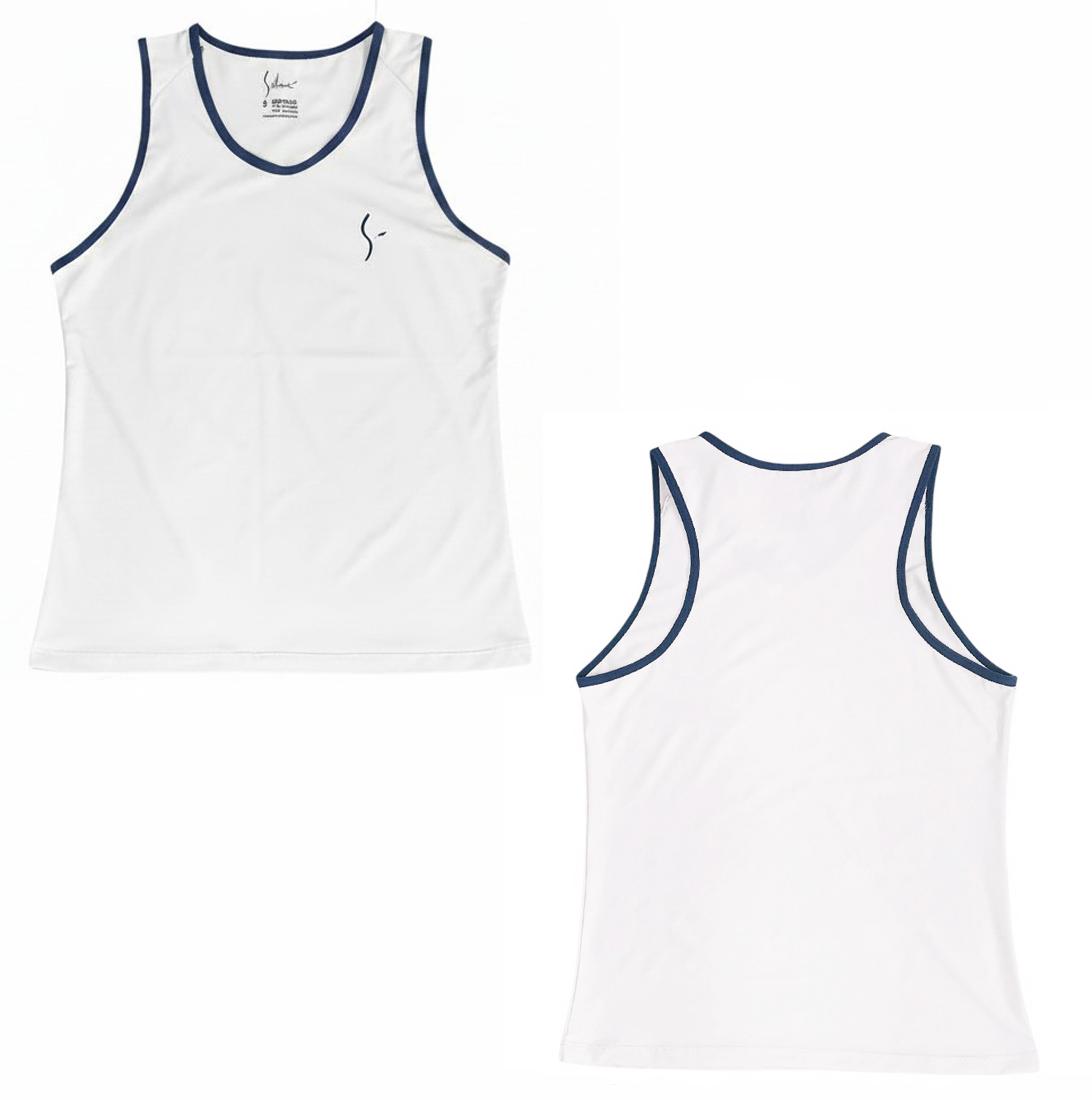 POLERA NALANI blanco/azul - Imagen 3
