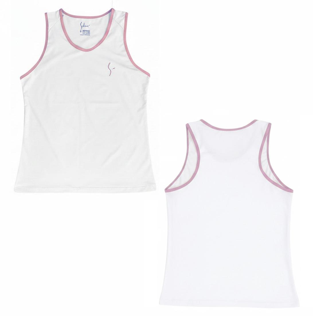 POLERA NALANI blanco/rosa - Imagen 2