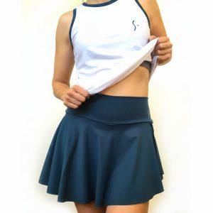 FALDA SHORT TIARE navy